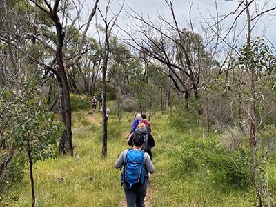 Clare-walking-tour-for-women-wellness-walks-clare-valley-Spring-Gully-hiking-trail