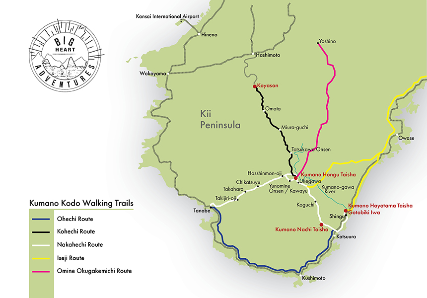Map-to-help-decide-which-Kumano-kodo-route-is-best-to-walk