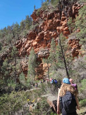 Gorge scrambles in the South Australia's Flinders Ranges