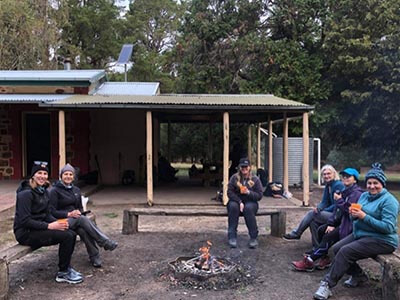Women's-Kuitpo-Forest-micro-adventure-wellness-walks-camp-fire