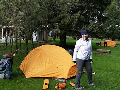 Women's-Mount-Crawford-micro-adventure-wellness-walks-tents