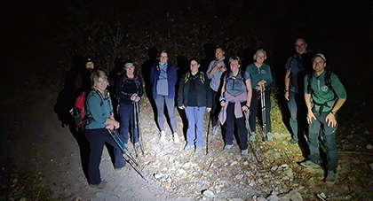 full-moon-hike-group-walking-at-night-Adelaide