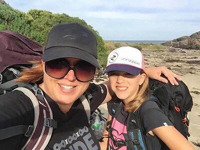 girls-hike-Deep-Creek-strong-daughters-mum-daughter
