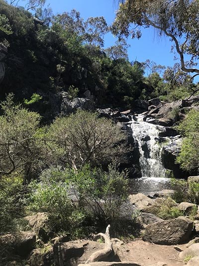 Fleurieu-Peninsula-South-Australian-walking-tours-Heysen-Trail-waterfall